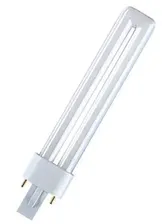 Лампа люминесцентная Osram G23 9W 2700 Dulux S 9W/827 (арт. 484874)