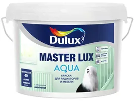 Эмаль Dulux Master Lux Aqua 40 полуглянцевая акриловая