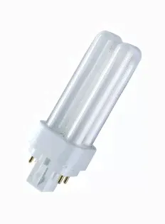 Лампа OSRAM DULUX D 26W/830 G24d3 тёплый белый 3000К-0