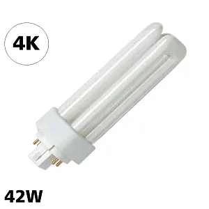 Энергосберегающая лампа GX24q-4 42W/840 (бел. свет) OSRAM DULUX T/E