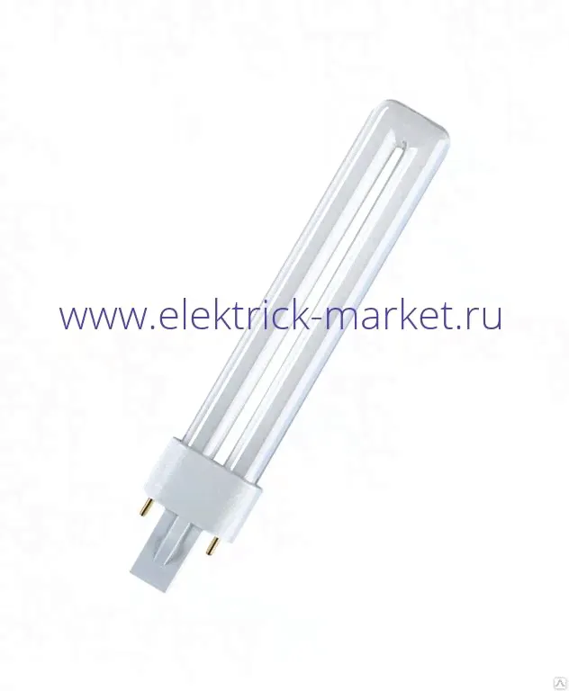 Osram Лампа люминесцентная (Холодный белый) DULUX S 11W/21-840 G23