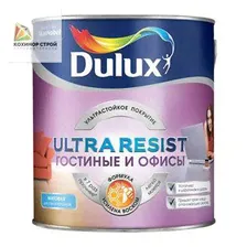 Моющаяся краска Dulux Ultra Resist Гостиные и Офисы (9 л) BC