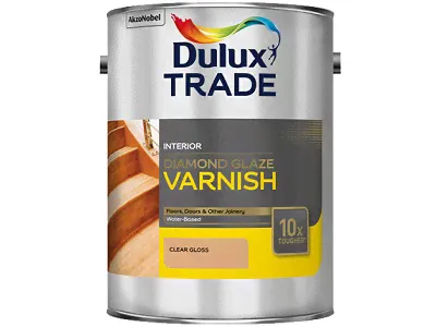 Лак паркетный Dulux Diamond Glaze на водной основе полуматовый-0