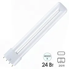 Лампа компактная люминесцентная Dulux L 24W/840 4000K 2G11 холодно-белая Osram