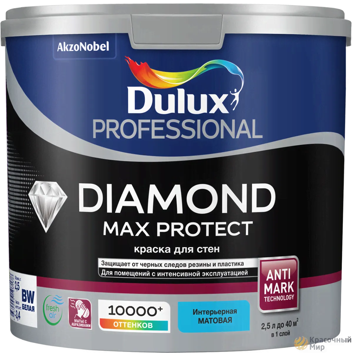 Dulux Proffesional Diamond Max Protect краска для стен
