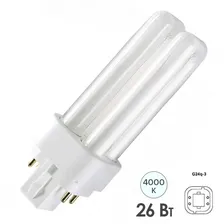 Лампа Osram Dulux D/E 26W/840 G24q-3 холодно-белая