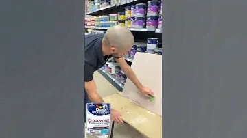 Краш-тест краски Dulux Diamond