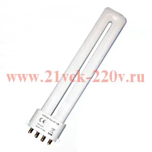 Лампа светодиодная OSRAM DULUX L LED HF 7W (18W) 840 2G11 L229x44mm-0