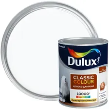 Краска для пола Dulux Classic Colour матовая цвет белый 1 л