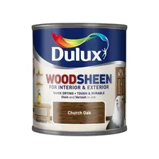 Dulux Woodsheen лак-морилка на водной основе для деревянных поверхностей полуматовый
