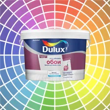 Краска Dulux Обои база BW 2.5 л