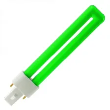Лампа Osram Dulux S 9W/66 G23 зеленая