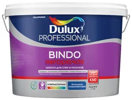Краска силикатная Dulux Bindo Негорючая матовая 9 л