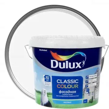 Краска для фасадов Dulux Classic Colour BW 5 л-0