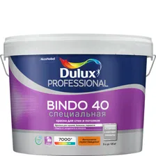 Краска интерьерная Dulux Bindo 40 база BW 9 л