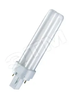 Лампа энергосберегающая КЛЛ 18Вт Dulux D 18/830 2p G24d-2 Osram-0
