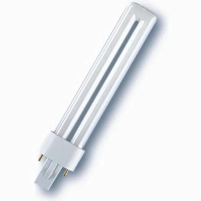 Лампа люминесцентная OSRAM DULUX S 9Вт/827 G2 4099854123504-0