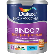 Dulux Professional Bindo 7 мат BW 4,5л (5309397)