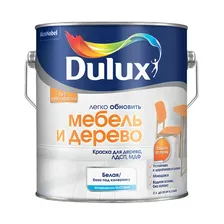 Краска интерьерная DULUX МЕБЕЛЬ и ДЕРЕВО 2л BW 5327300