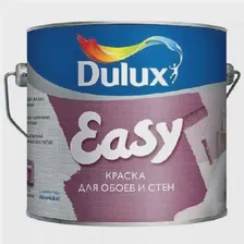 Краска DULUX EASY для обоев и стен 2,5 л
