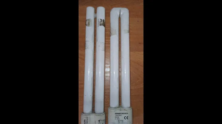 Osram Dulux L i Philips PL-L 18W | 2 CFL'S: Osram Dulux L & Philips PL-L 18W