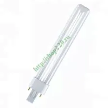 Лампа КЛЛ Dulux S 11W/41-827 G23 Osram