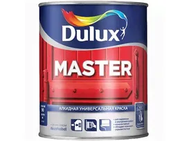 Эмаль Dulux Master 90 универсальная алкидная глянцевая