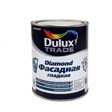 Краска фасадная водно-дисперсионная Dulux Diamond гладкая база BW 1 л.