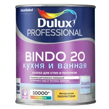 Краска Bindo 20 кухня и ванная, база BW Dulux 5309511