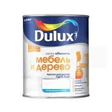 Краска акриловая Dulux Мебель и дерево бесцветная BC 2л