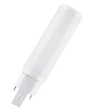 Светодиодная лампа Osram Dulux D/E, цоколь G24Q-2, 7 кВтч, без регулировки яркости, теплый белый цвет, цветовая температура 3000 Кельвинов, упаковка и