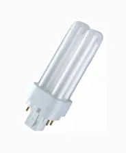Osram Лампа люминесцентная компактная Dulux D/E 26W/830 тепл. белый G24q-3