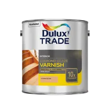 Лак паркетный на водной основе Dulux Diamond Glaze глянцевый 5 л.