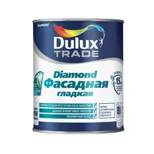 Краска Dulux фасадная водно-дисперсионная гладкая bc 0.9л.