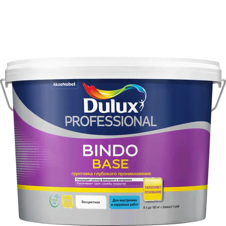 Грунтовка универсальная Dulux BINDO BASE 9л (5360774)-0
