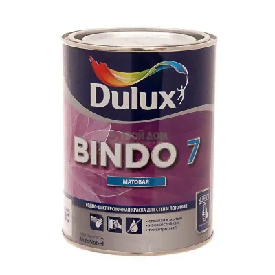 Краска Dulux Bindo 7 bс 09л-0
