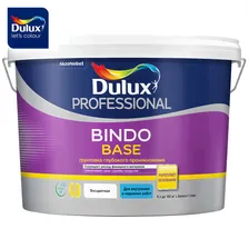Грунтовка глубокого проникновения 9,0л DULUX BINDO BASE для наружных/внутренних работ
