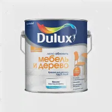 Краска Dulux мебель и дерево матовая BW 2 л