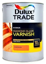 Лак Dulux Trade Diamond Glaze Varnish паркетный на водной основе 1 л глянцевый
