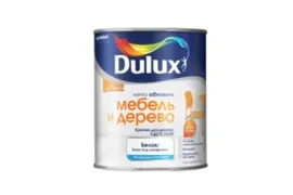 Краска DULUX МЕБЕЛЬ И ДЕРЕВО база BW (0,75л)