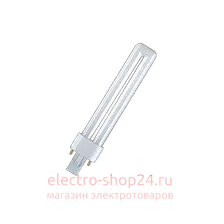 Лампа Osram Dulux S 11W/21-840 G23 холодный белый 4000k 4099854123382