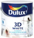 Краска водно-дисперсионная Dulux 3D White влагостойкая моющаяся матовая белый 10 л