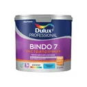 Краска воднодисперсионная, Dulux, Professional Bindo7, латексная, для стен и потолков, моющаяся, матовая, 2.5 л