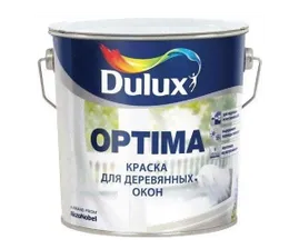 Краска для деревянных окон Dulux Optima Ослепительно белая 2,5 л