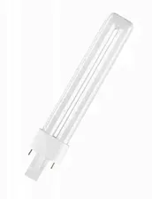 Лампа люминесцентная компакт. DULUX S 9W/840 G23 OSRAM