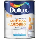 Краска Dulux для мебели и дерева белая полуматовая (База BW) 0.75 л