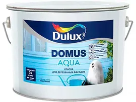Краска Dulux Domus Aqua водная полуматовая для деревянных фасадов