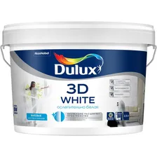 Краска для стен и потолков Dulux 3D White матовая белая (2,5л)