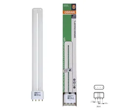 Люминесцентная лампа Osram Dulux L 24W/840 2G11 холодно-белая