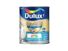 Dulux Weathershield Extraflex BW, краска для фасадов и цоколей акриловая, 1 л